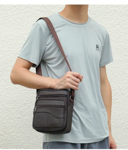 Small Messenger Shoulder Bag - Image 2