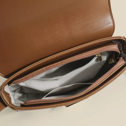Flap Shoulder Bag - Image 5