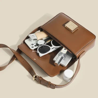 Flap Shoulder Bag - Image 6