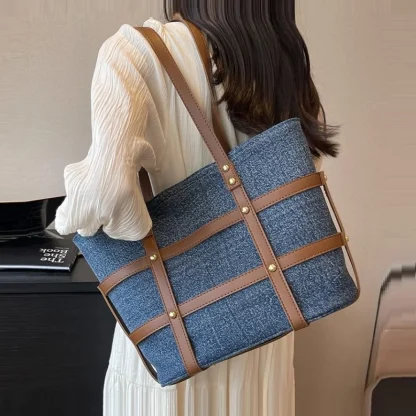 Summer Denim Shoulder Bag - Image 2