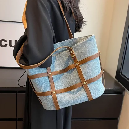 Summer Denim Shoulder Bag - Image 3