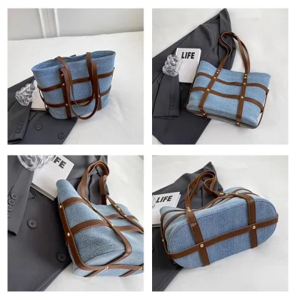 Summer Denim Shoulder Bag - Image 6