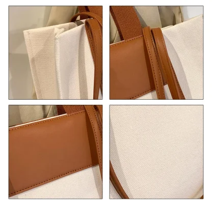Large Casual Shoulder Bag - Image 7