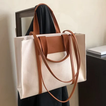 Large Casual Shoulder Bag - Image 5