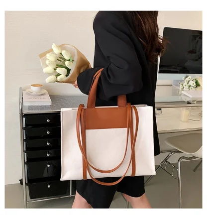 Large Casual Shoulder Bag - Image 6