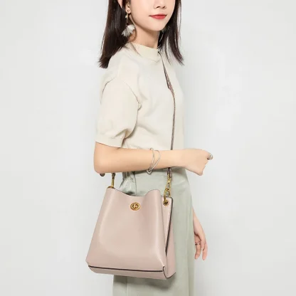 Stylish Bucket Shoulder Bag - Image 3