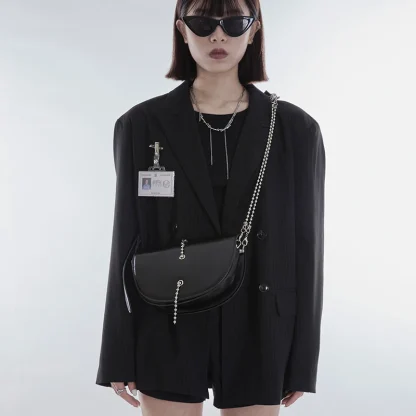 Crossbody Chain Shoulder Bag - Image 2
