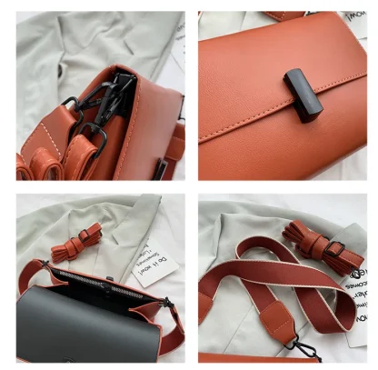 Double Strap Shoulder Bag - Image 6