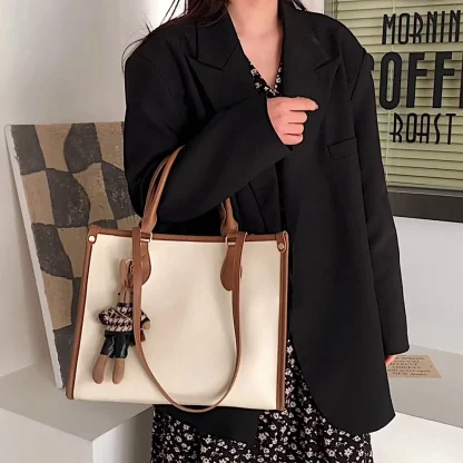Spacious Tote Shoulder Bag