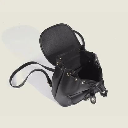 Drawstring Backpack Shoulder Bag - Image 4