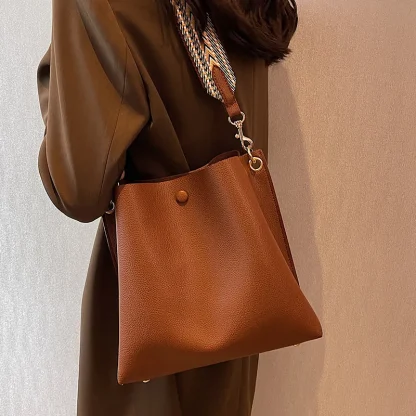 Wide Strap Shoulder Bag - Image 2