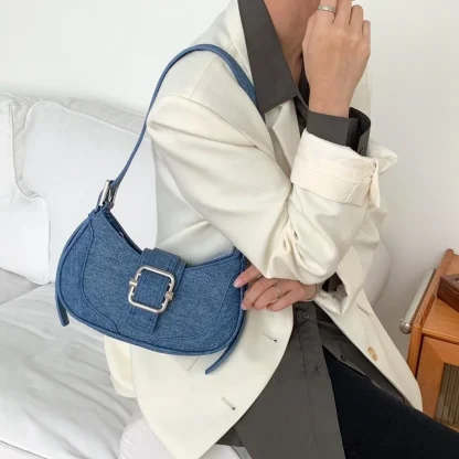 Buckle Shoulder Bag - Image 2