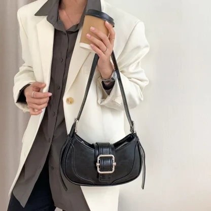 Buckle Shoulder Bag - Image 3