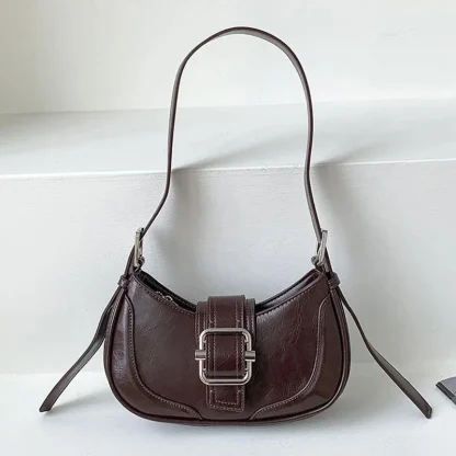 Buckle Shoulder Bag - Image 4