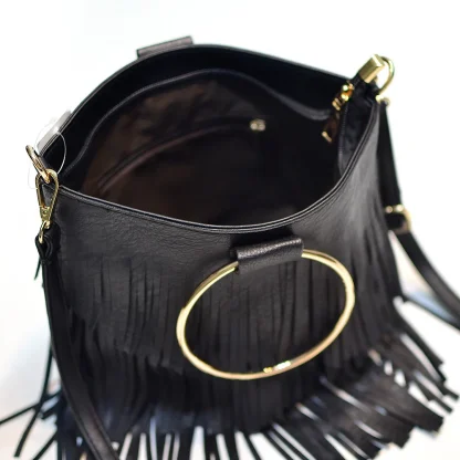 Hoop Handle Shoulder Bag - Image 4