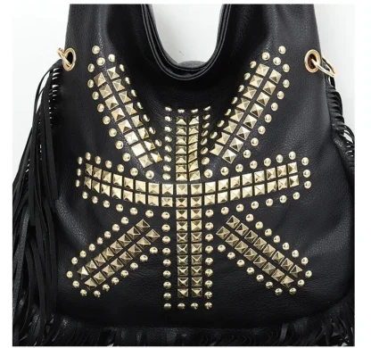 Large Tassel Shoulder Bag - Image 4