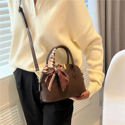 Scarf Crossbody Shoulder Bag - Image 3