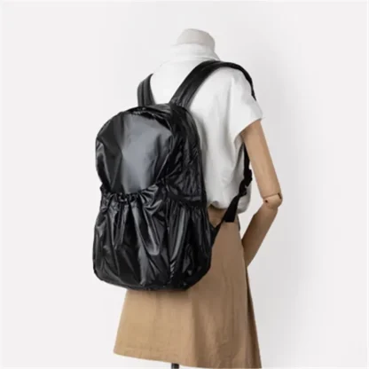 Metallic Backpack Shoulder Bag - Image 2