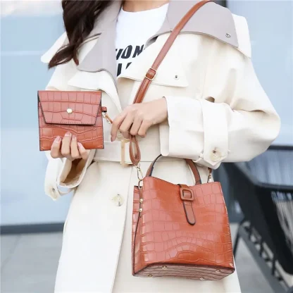 Shoulder Bag with Wallet - Image 4