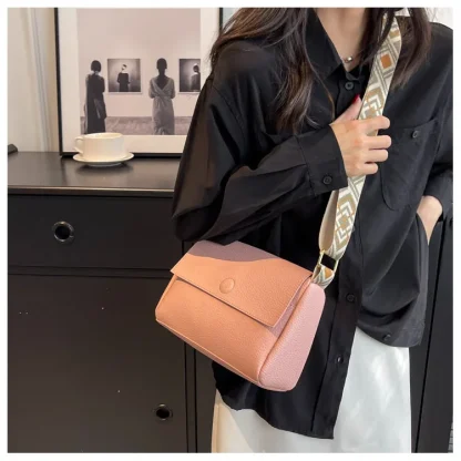 Printed Strap Shoulder Bag - Image 3