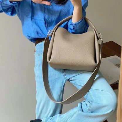 Minimalist Box Shoulder Bag