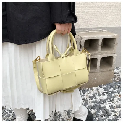 Mini Plaid Shoulder Handbag - Image 3