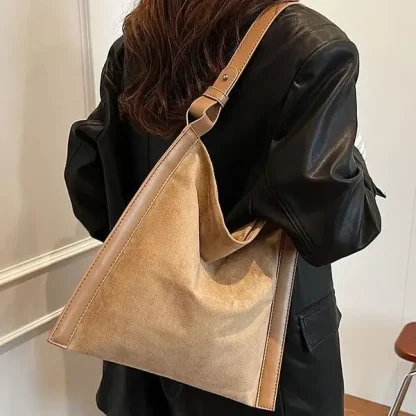Soft Solid Shoulder Bag - Image 4