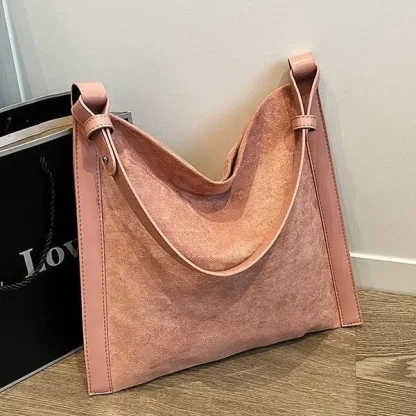 Soft Solid Shoulder Bag