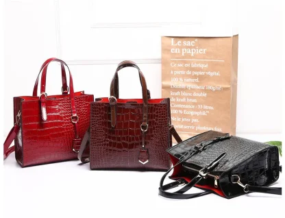 Sleek Tote Shoulder Bag - Image 6