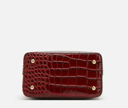 Glossy Bucket Shoulder Bag - Image 6