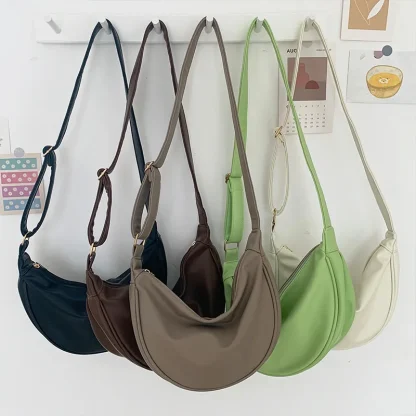 Crescent Crossbody Shoulder Bag - Image 6