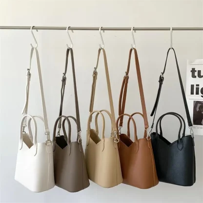 Crossbody Bucket Shoulder Bag - Image 6