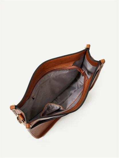 Leopard Strap Shoulder Bag - Image 5