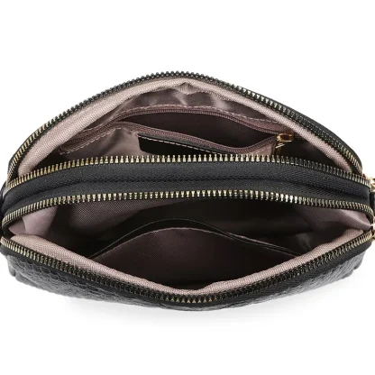 Solid Sleek Shoulder Bag - Image 5