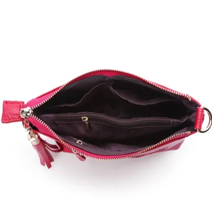 Tassel Zippered Shoulder Bag - Image 5