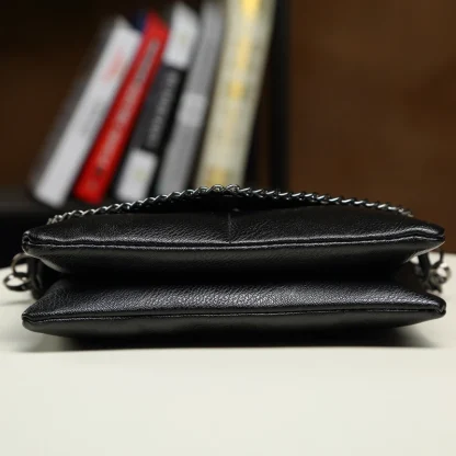 Chain Envelope Shoulder Clutch Bag - Image 3