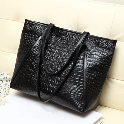 Black Durable Shoulder Bag