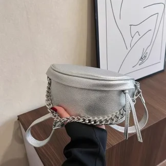 Silver Shoulder Bags