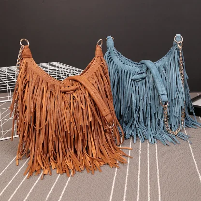Tassel Shoulder Bag - Image 3