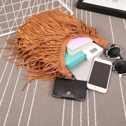 Tassel Shoulder Bag - Image 6