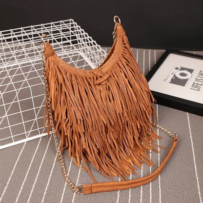 Tassel Shoulder Bag