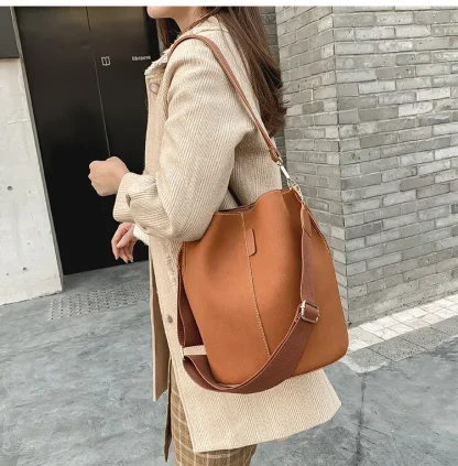 Large Bucket Shoulder Bag - Image 3