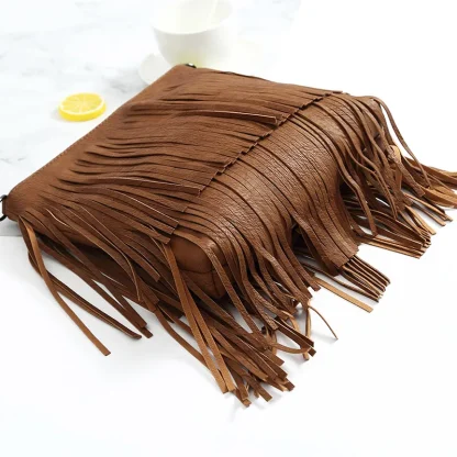 Long Tassel Shoulder Bag - Image 5
