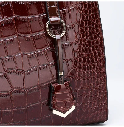 Sleek Tote Shoulder Bag - Image 4