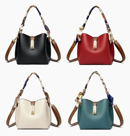 Scarf Strap Shoulder Bag - Image 6