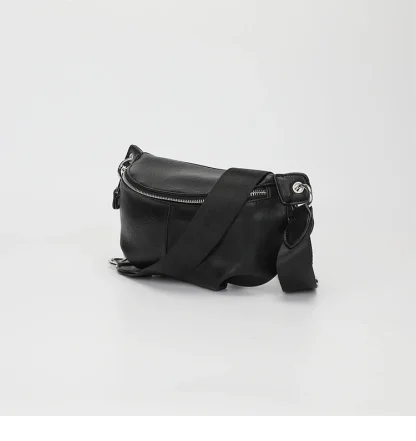 Black Chest Shoulder Bag - Image 5