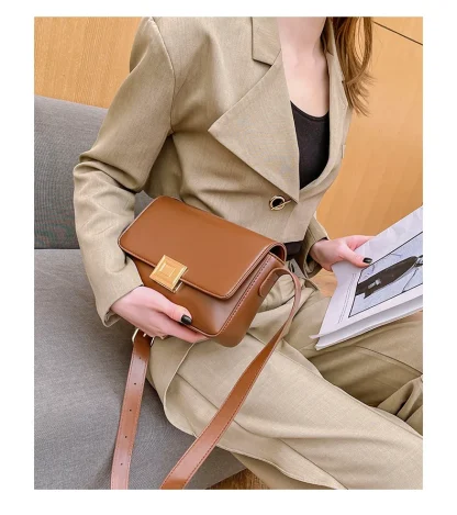 Flap Shoulder Bag - Image 3