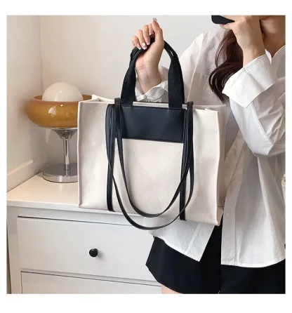 Large Casual Shoulder Bag - Image 3