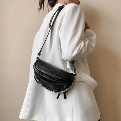 Saddle Crossbody Shoulder Bag - Image 2
