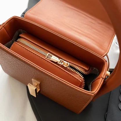 Mini Flap Shoulder Bag - Image 6